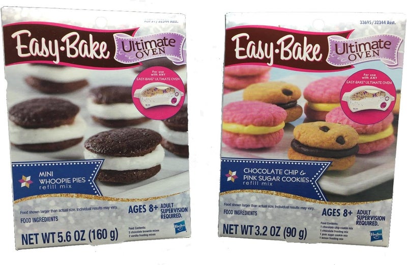 Easy Bake Cookie and Whoopie Pie Refill Mixes
